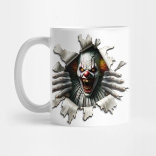 Halloween Clown Costume Mug